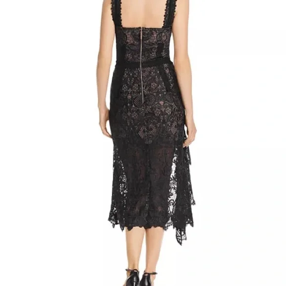 Bronx & Banco Tiffany Lace Midi Dress M - Picture 2 of 8